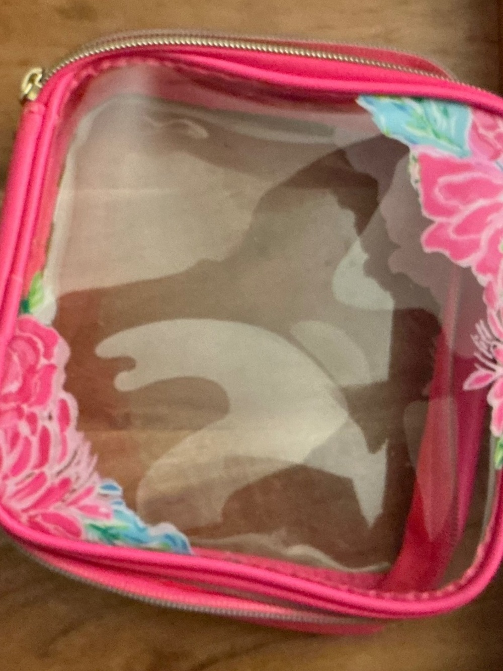 Lilly Pulitzer Clear Pouch